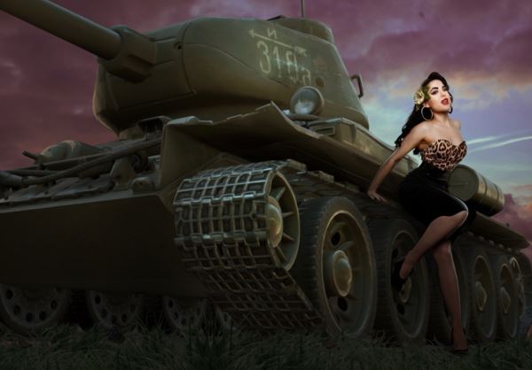 Раскрыт портрет девушек-игроков в World of Tanks
